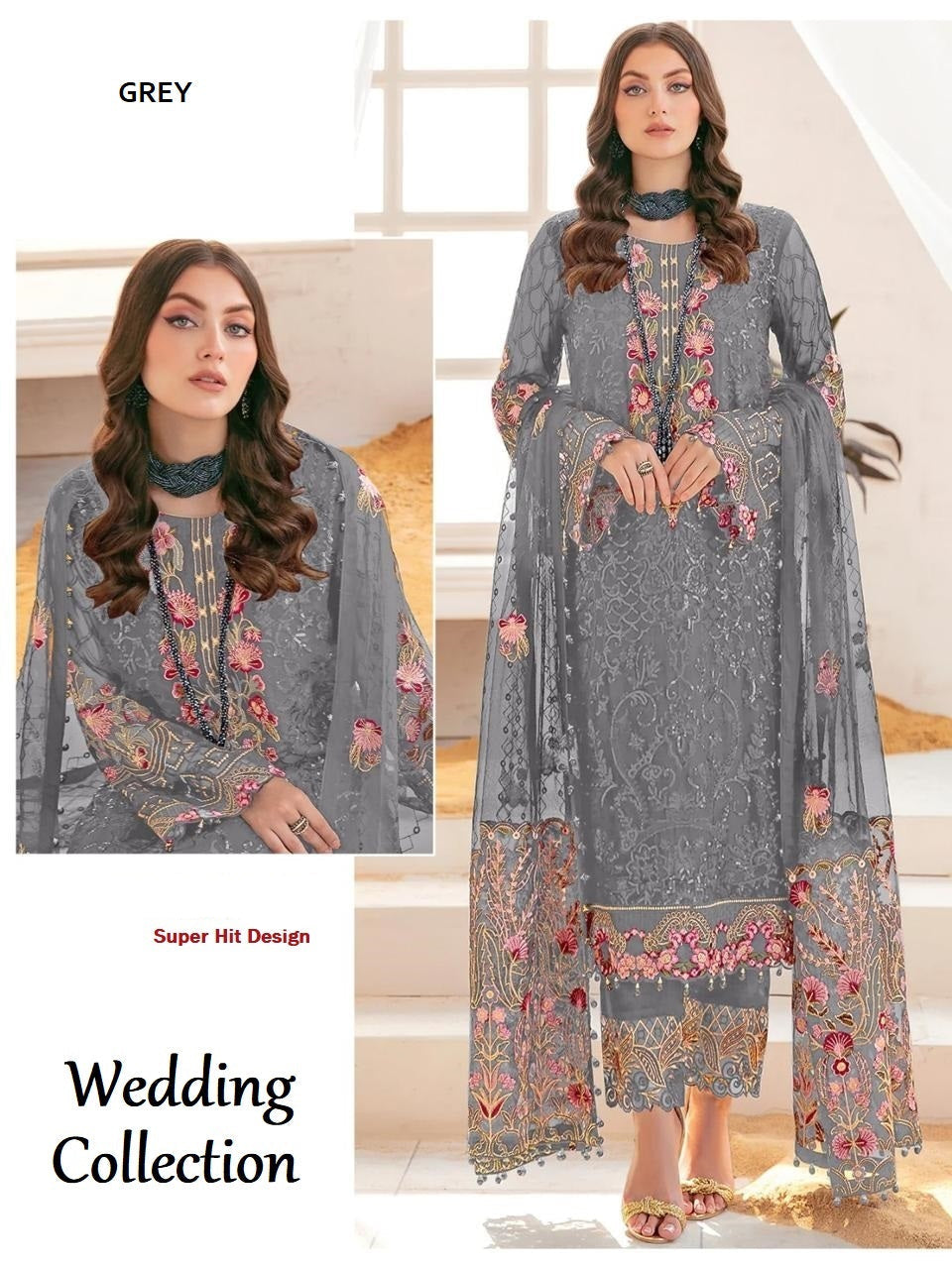 Pakistani Designer Hit Wedding & Party Wear Suit