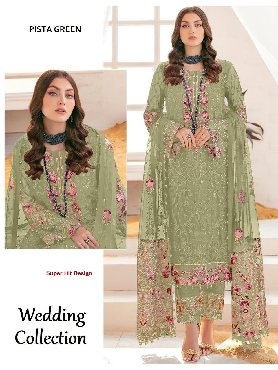 Pakistani Designer Hit Wedding & Party Wear Suit