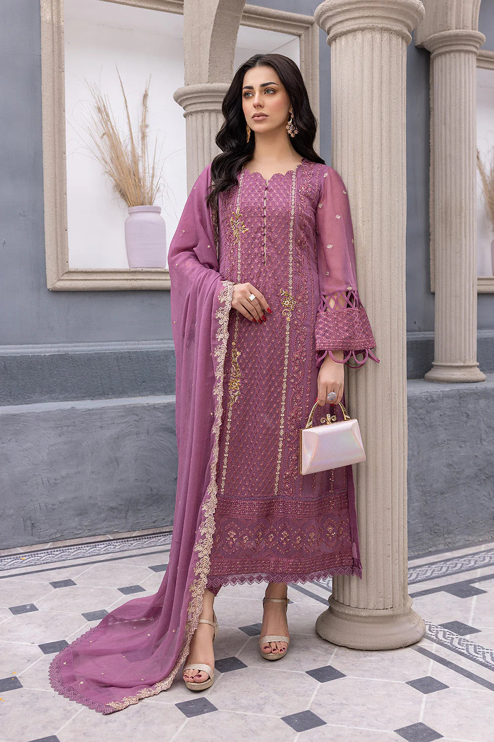 Sanober Pakistani Designer Luxury Super Hit Wedding Party Wear Suit