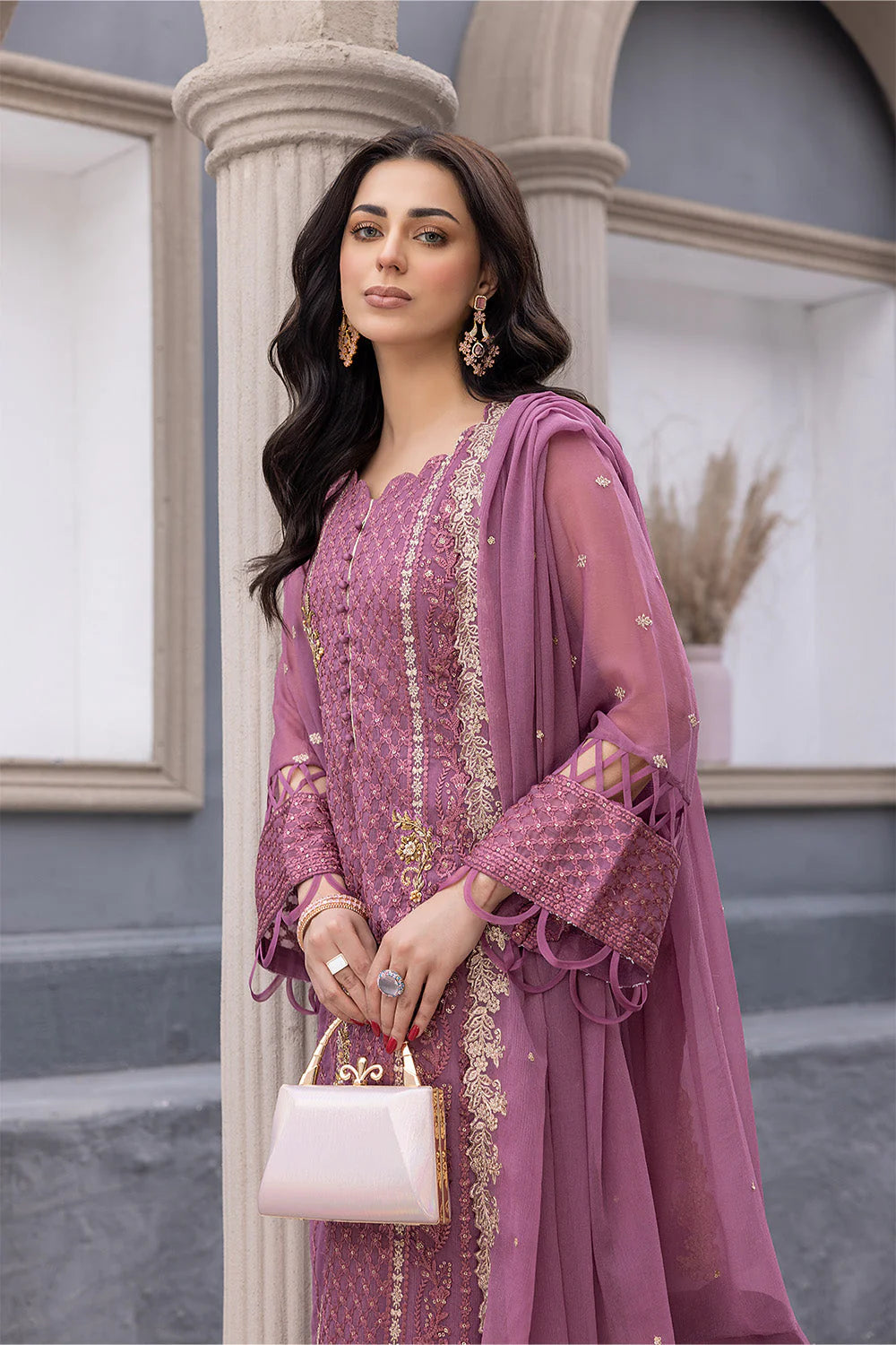 Sanober Pakistani Designer Luxury Super Hit Wedding Party Wear Suit