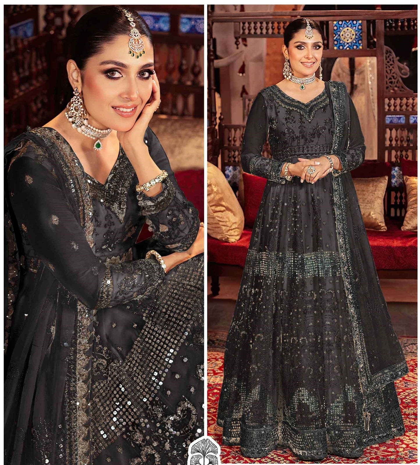 Pakistani Designer Super Hit Wedding Party Wear Gown