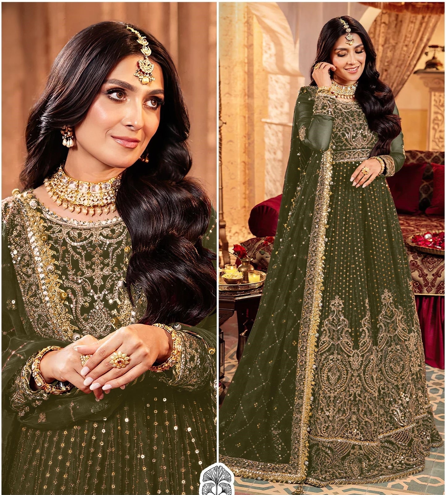 Pakistani Designer Super Hit Wedding Party Wear Gown