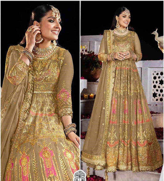 Pakistani Designer Exclusive Wedding Party Wear Gown