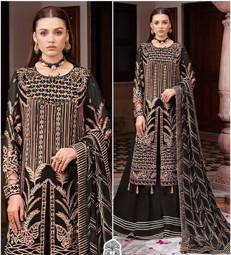 Pakistani Designer Luxury Hit Wedding Party Wear Dress