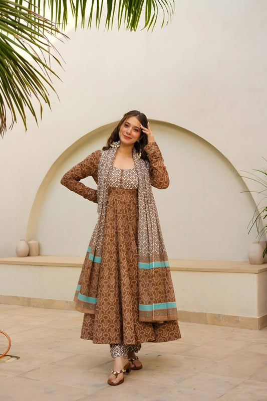 Cosima Premium Quality Anarkali Suit Set