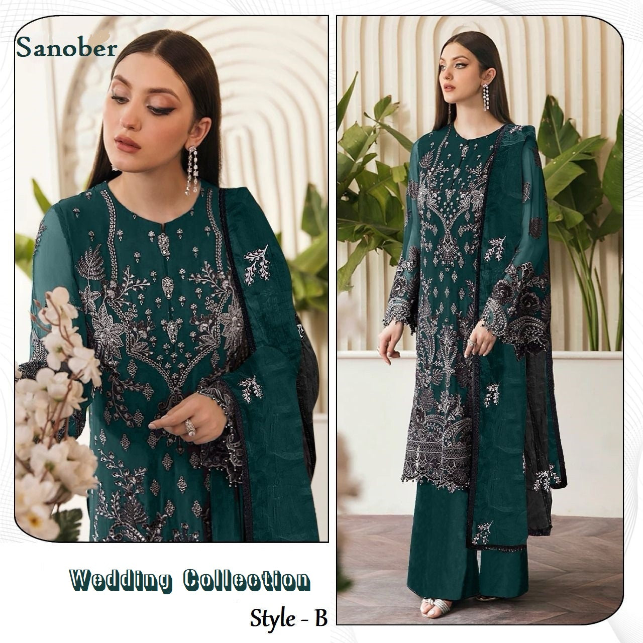 Pakistani Designer Exclusive Wedding & Party Wear Suit