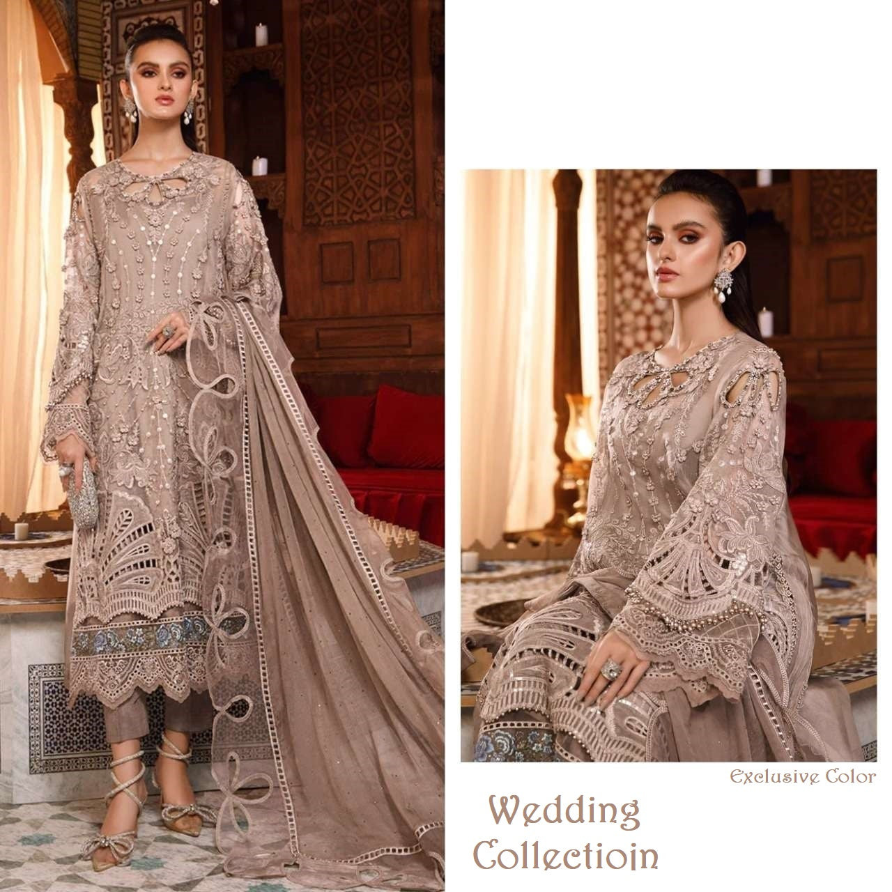 Pakistani Designer Super Hit Wedding & Party Wear Suit