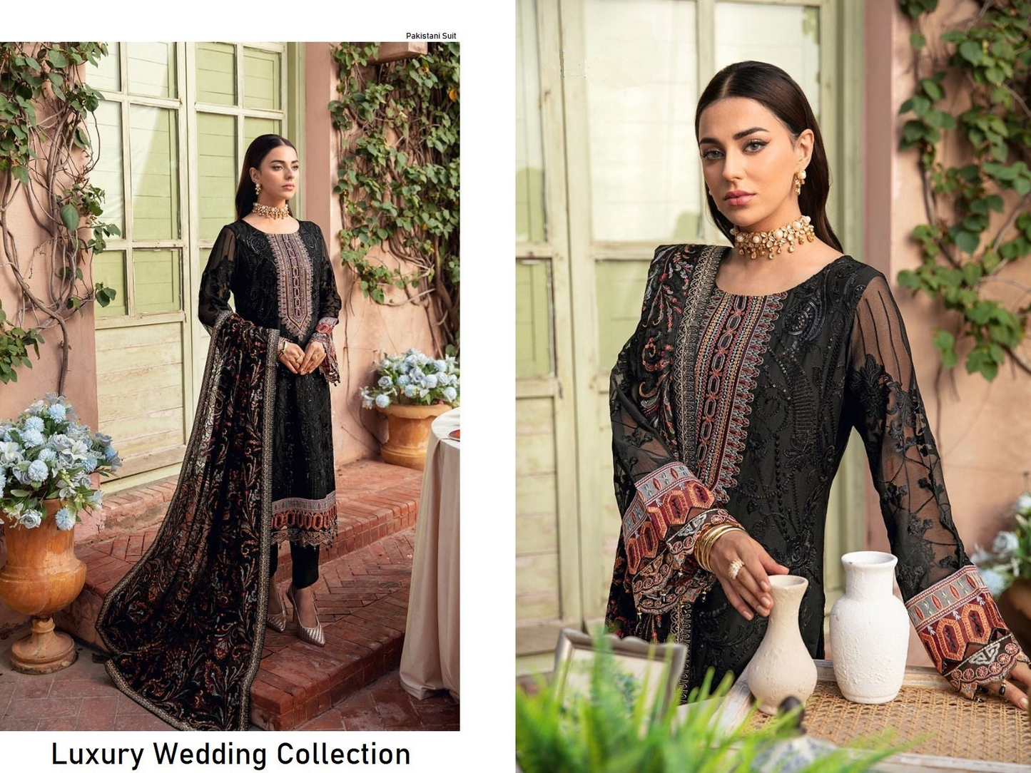 Pakistani Designer Luxury Wedding & Party Wear Dress