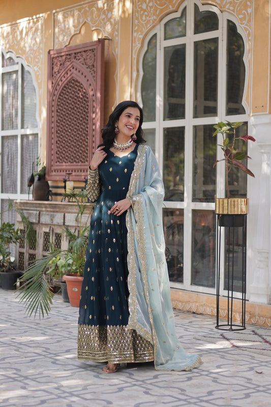 Amruta's New Premium Anarkali Suit Set