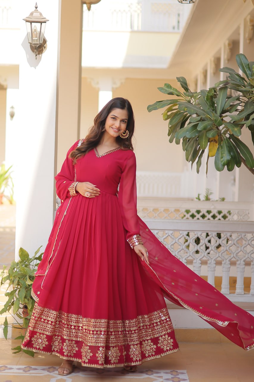 Bansi's New Premium Qaulity Gown Set