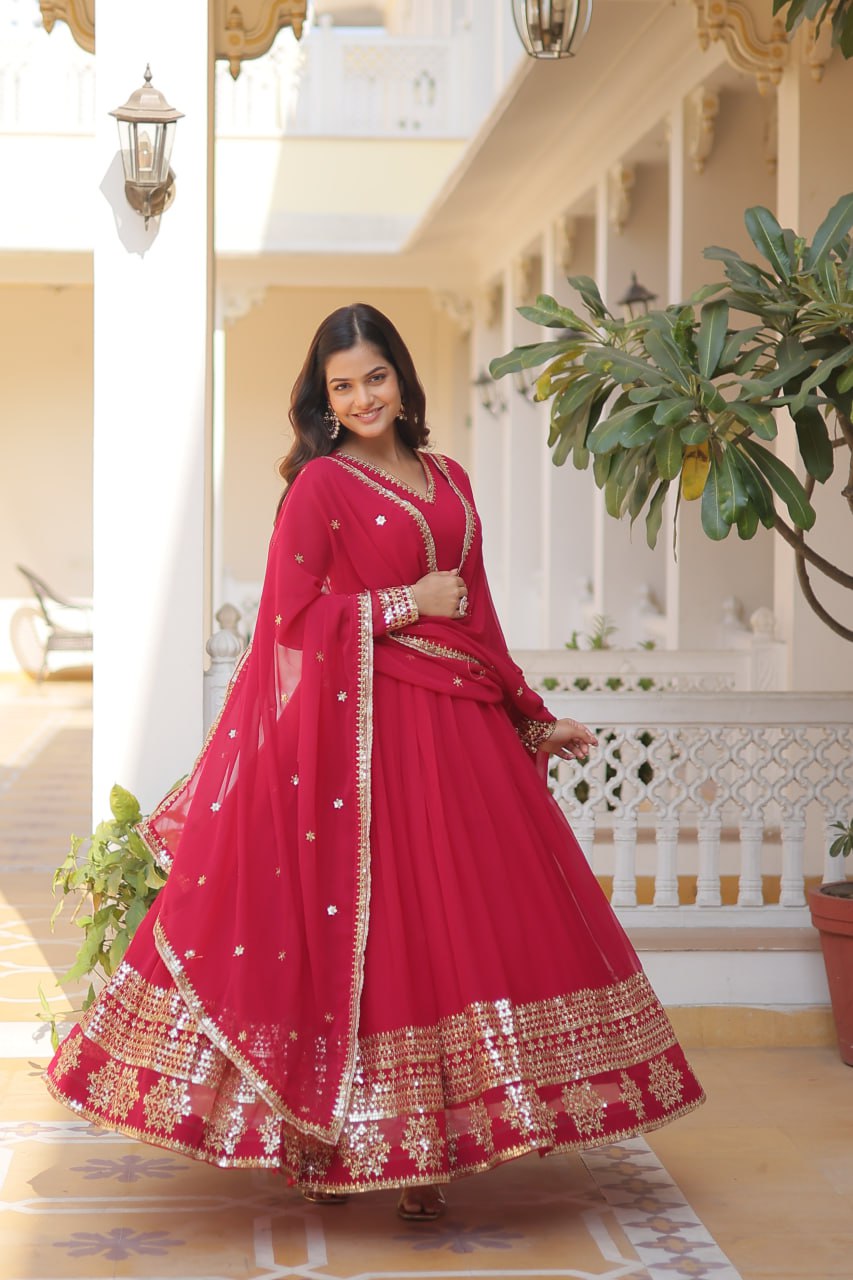 Bansi's New Premium Qaulity Gown Set